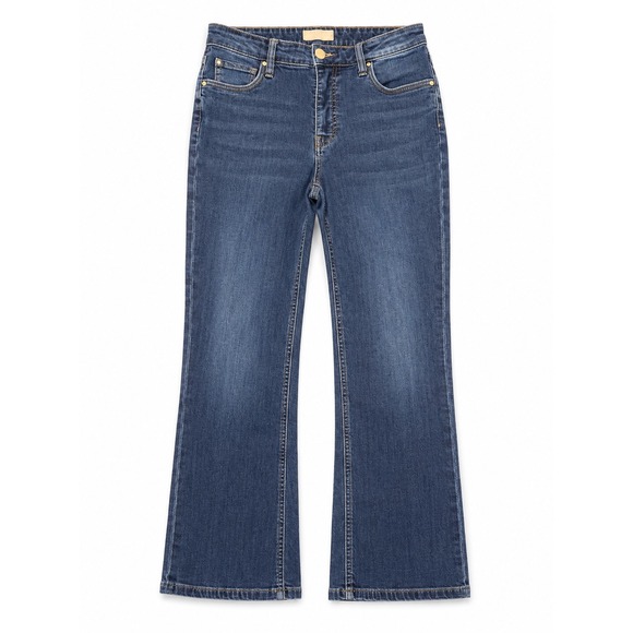 Kut from the Kloth Denim - KUT from the Kloth Kelsey Fab Ab Ankle Flare Jeans Women's Size 4 Dark Wash